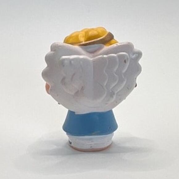 Fisher-Price Little People Christmas Nativity Angel With Star Blue Robe 2013 - Picture 2 of 3
